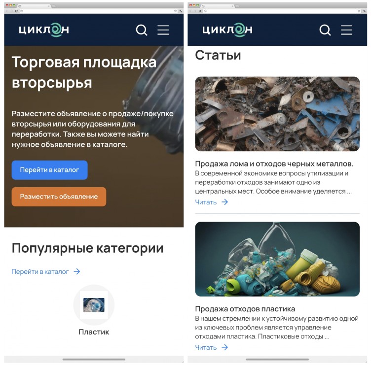 Циклон (мобильная версия) - 1